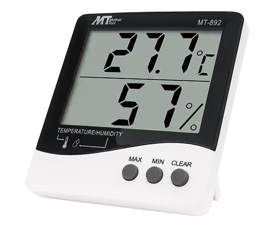 64-3728-93-56　Digital Deca-character Thermo-Hygrometer with English Calibration Certificate　MT-892