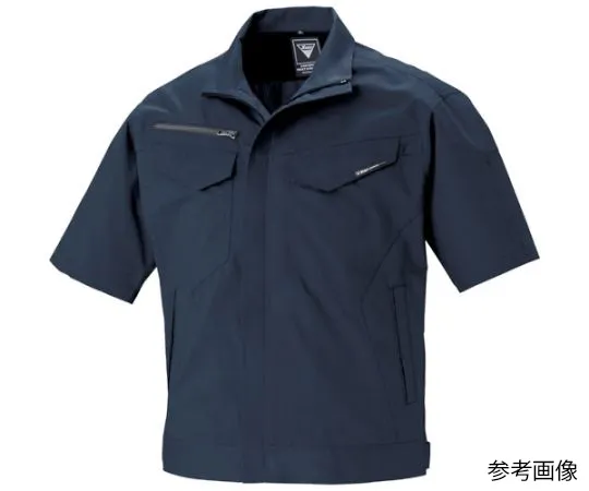 65-8383-37　Short Sleeve Blouson Deep Navy 3L　1691-19-3L