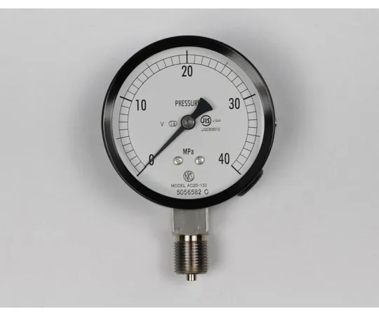 65-4277-70-20　Normal Pressure Gauge (Φ75) Vertical A Frame for Vibration Resistance with 40 MPa Inspection Certificate　AC20-133