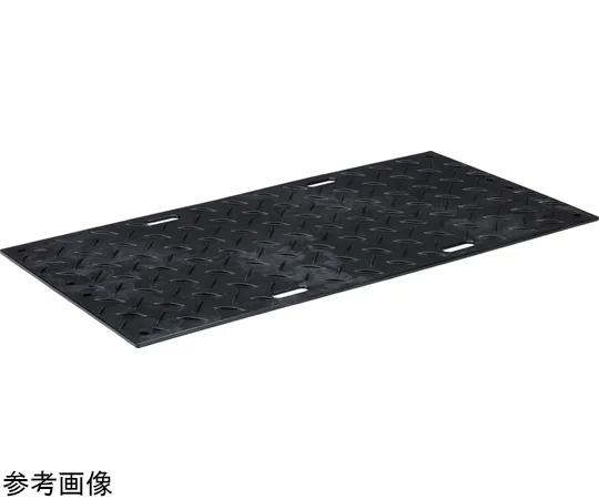 67-7137-86　Floor Plate 0918 (One-Sided Protrusion) Reclaimed Black　80733400BKRCE