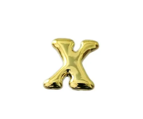 61-7421-31　Gold Characters Small X　ABG15-X