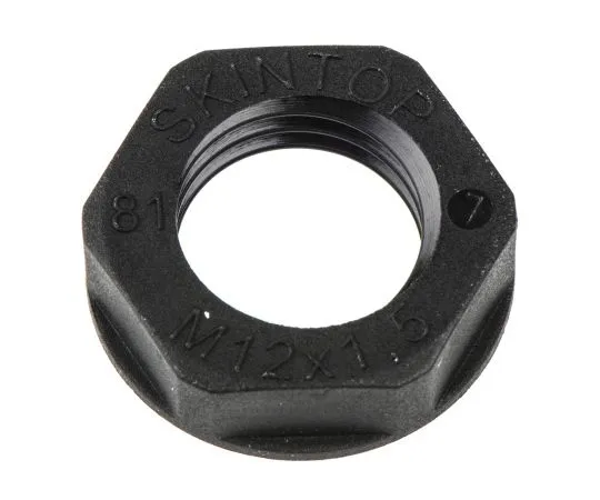 63-4795-73　Lapp Black Fibreglass PA Cable Gland Locknut, M12 Thread, IP68　53119100