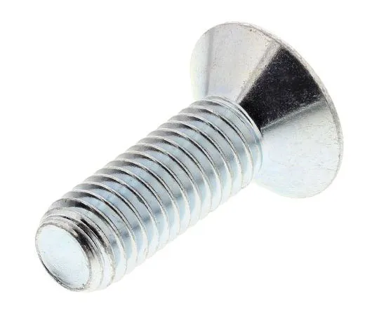 63-4678-84　RS PRO M10 x 100mm Hex Socket Countersunk Screw Bright Zinc Plated Steel　124-7182