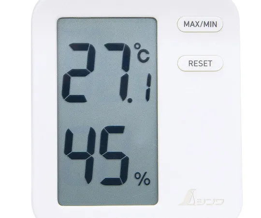 63-2914-46　［Discontinued］Digital Thermo-Hygrometer Home A Highest/Lowest White　73030