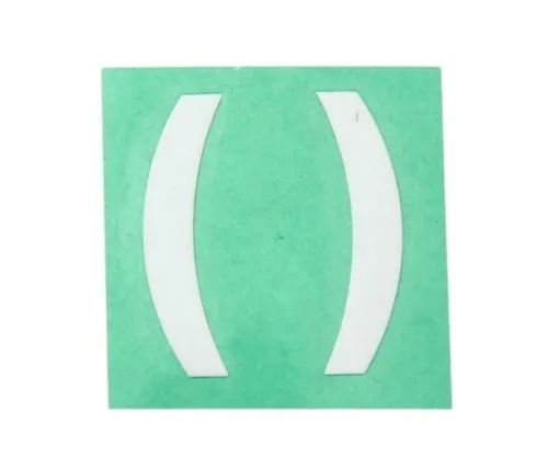 61-7426-60　Character Seal White () Brackets 30mm　CL30W-13