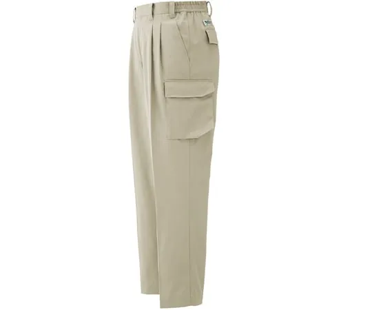65-1253-91　Work Clothes, Eco Antistatic Men's Cargo Slacks Beige S RC580C-SITA-S　RC580C-SITA-S