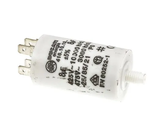 63-4779-50　Ducati Energia 8μF Polypropylene Capacitor PP 450V ac ±5% Tolerance Stud Mount 4.16.10 Series　4.16.10.13.64