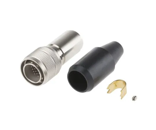 63-4887-78　Hirose HR10 Series, 20 Pole Cable Mount, with Male Contacts　HR10A-13P-20P(73)