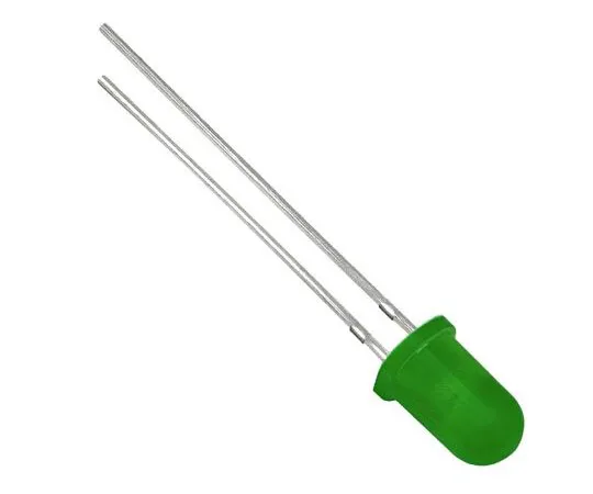63-4738-46　2.1 V Green LED 5mm Through Hole, Ledtech L02R5000H1D1　L02R5000H1D1