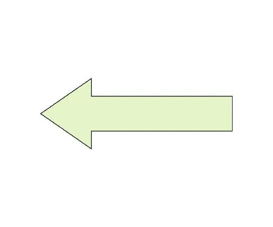 62-6105-27　Guide Arrow Sticker (Accumulation) 5-Pack Set　829-83
