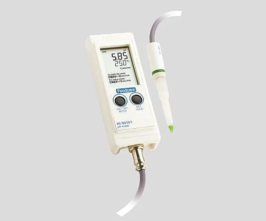 2-8607-01　［Discontinued］pH/Thermometer HI (For Semi-Solid Product, Dairy Product) 99161N　HI99161N