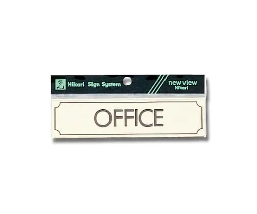 61-7416-91　Horizontal OFFICE 160mm x 40mm x 1mm　Y1700-9