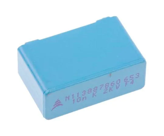 63-4720-91　EPCOS 10nF Polypropylene Capacitor PP 2 kV dc, 700 V ac ±10% Tolerance Through Hole B32653 Series　B32653A2103K000