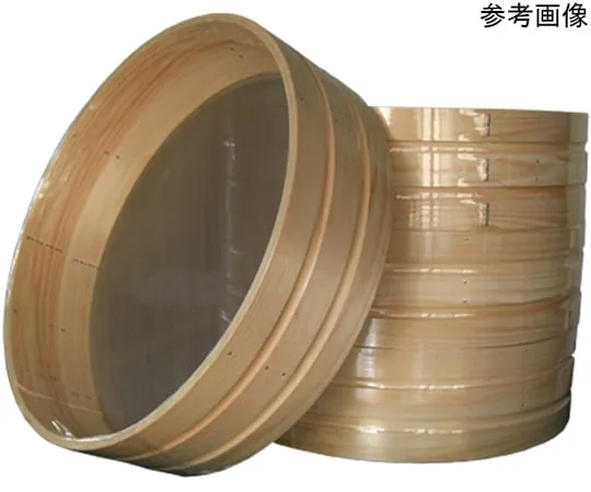 64-8945-56　Round Wood Frame Sieve φ100 mm x H60mm 50Mesh　1060-50