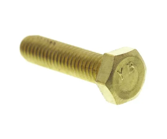 63-4816-99　Plain Brass Hex M6 x 25mm Set Screw　483-2384