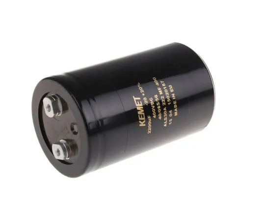 63-4778-25　KEMET 2200μF 400V dc Aluminium Electrolytic Capacitor, Chassis Mount 66 x 105mm +85°C 66mm 105mm　ALS30A222MF400