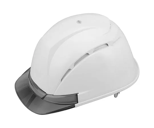 62-3981-54　Helmet with Vent White/Smoke　NO.393F-S