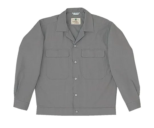 65-1274-95　Work Clothes, Men's Long Sleeve Jumper Gray S MS6001-UE-S　MS6001-UE-S