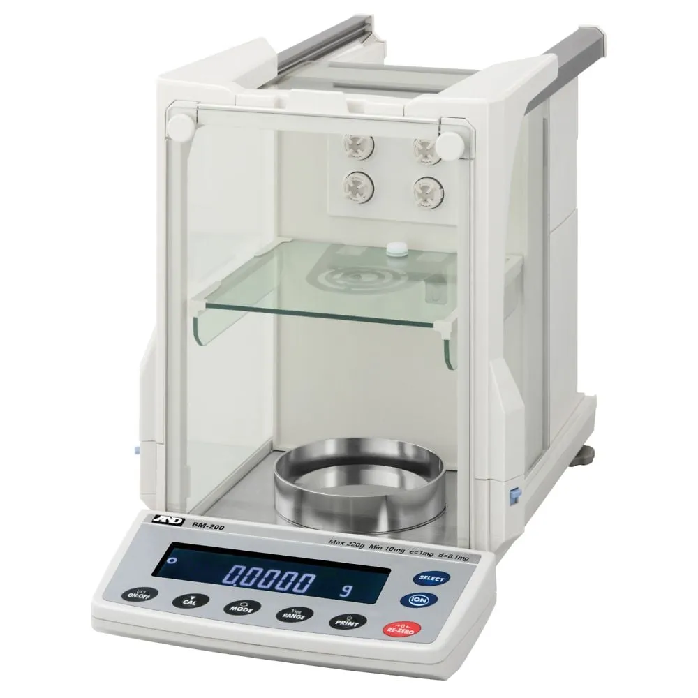 64-4054-40　High Precision Analysis Balance BM Series (0.4 mg) With JCSS Proofing　BM200-00A00