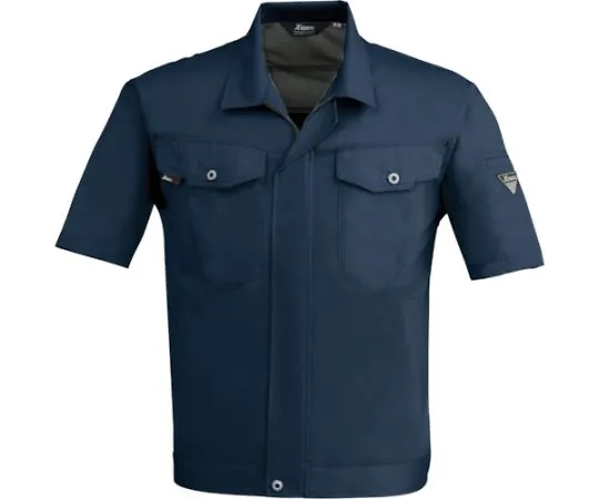 65-8343-97　Short Sleeve Blouson Deep Navy 3L　1491-19-3L