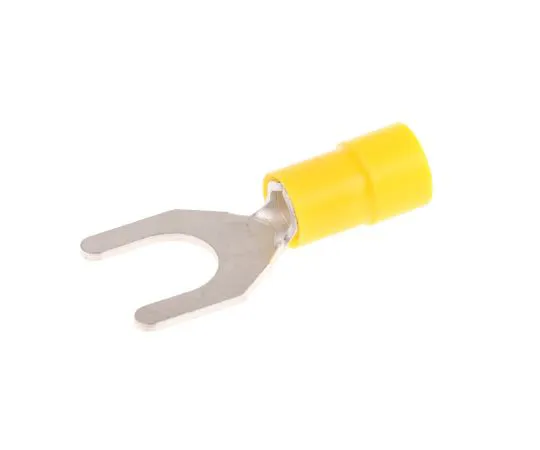 63-4891-49　RS PRO Insulated Crimp Spade Connector, 4mm² to 6mm², 12AWG to 10AWG, M8 Stud Size Vinyl, Yellow　613-9867