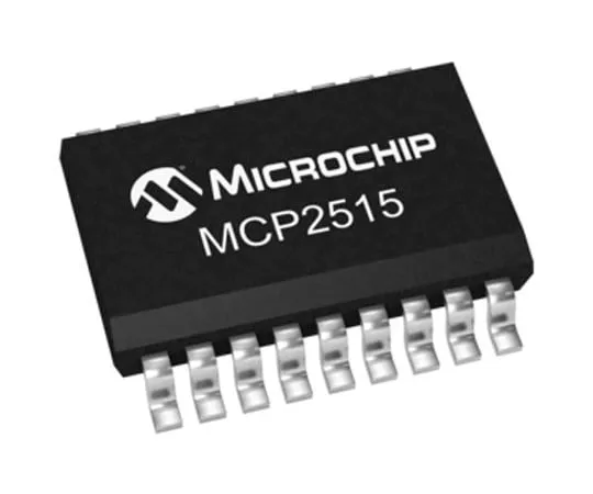 63-4897-91　Microchip MCP2515-I/SO, CAN Controller 1Mbps CAN 2.0B, 18-Pin SOIC W　MCP2515-I/SO