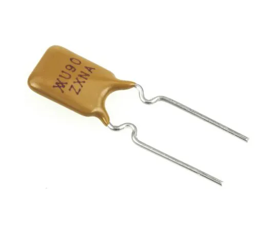 63-4844-39　Littelf*** 0.9A Hold current, Radial Leaded PCB Mount Resettable F***, 30V dc　RUEF090