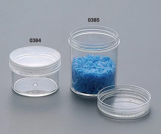 63-1281-21　Styrol Container Type-2 50 mL 100 Pieces　0384