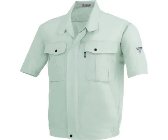 65-8333-81　Short Sleeve Blouson Green 3L　1341-60-3L