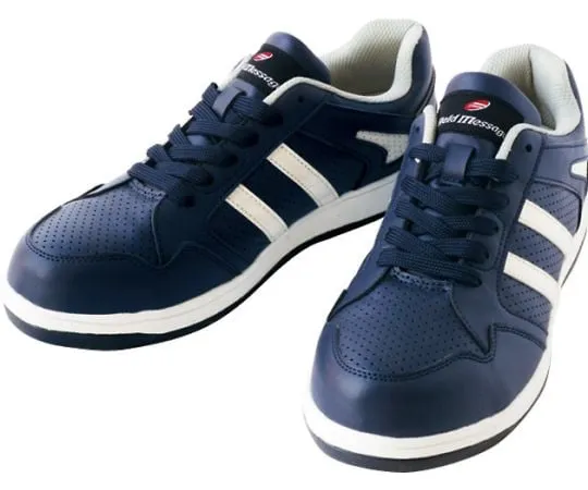 64-0984-62　Safety Shoes Lace-Up Type Navy 23.0 cm　S2151