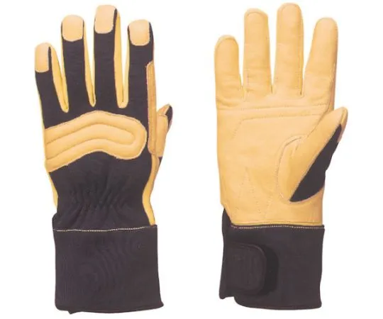64-6745-99　KC-60 Fire Service Ceramic Leather Gloves Navy L　KC60-NL