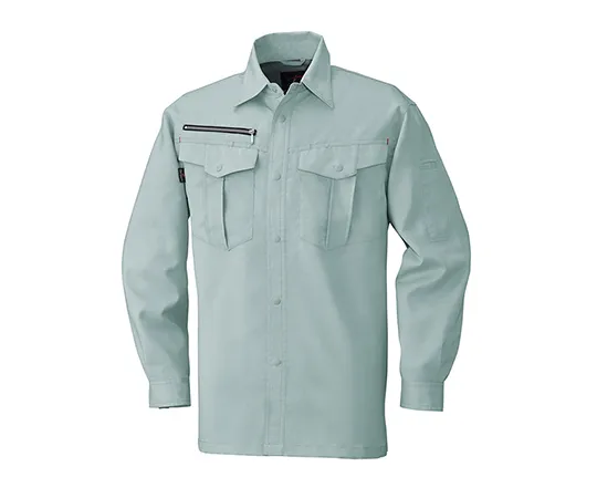 63-1794-68　Long Sleeve Shirt Earth Green　5025-23-M