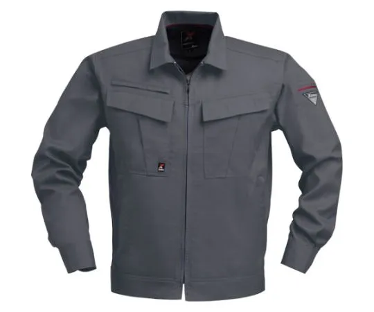 65-8376-46　Long Sleeve Blouson Charcoal Gray 3L　1654-25-3L