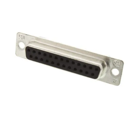 63-4825-19　TE Connectivity AMPLIMITE HD-20 Series Panel Mount, 25 Pin D-sub Connector Socket, Shell Size B　5-747913-2