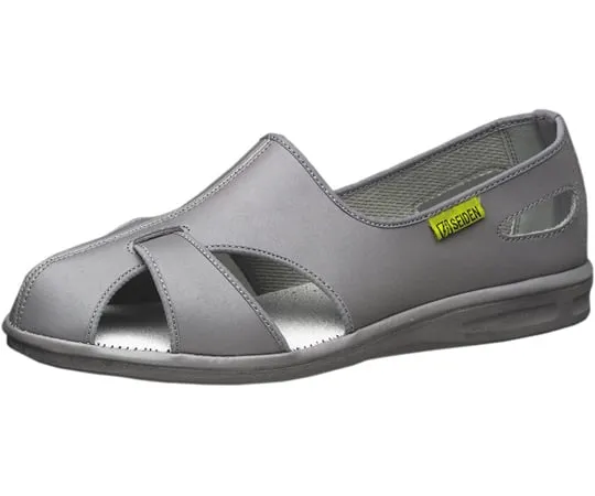 67-6617-53　Anti-Static Work Shoes Unisex Elepas Cool N Gray 21.0 cm　EREPASSCOOLN-GY-21.0