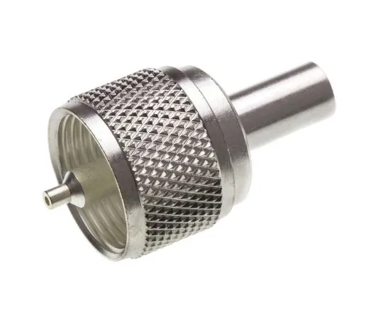 63-4873-79　RS Pro Straight Standard 50Ω Cable Mount UHF Plug, Crimp Termination, RG58　546-2605