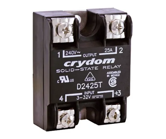 63-4743-12　Sensata / Crydom 125 A rms Solid State Relay, Zero Cross, Surface Mount, SCR, 280 V rms Maximum Load　D24125