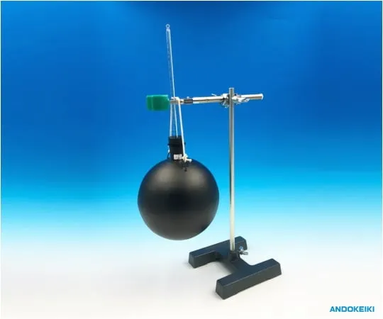 64-5229-91　Black bulb thermometer set Φ 150 mm, harmless green liquid thermometer　CK-SETⅡ-NM