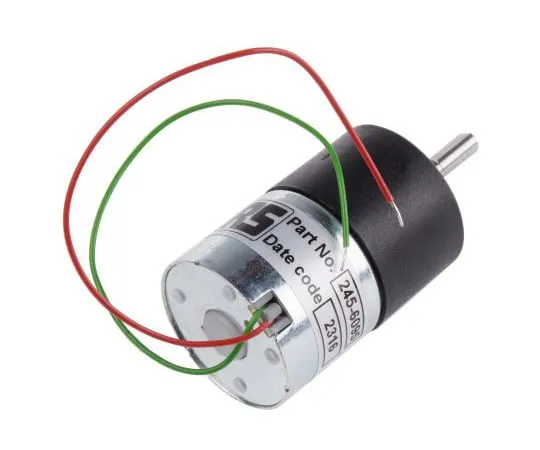 63-4743-61　McLennan Servo Supplies, 12 V dc, 3.8 Ncm DC Geared Motor, Output Speed 40 rpm　1271-12-43