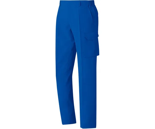 67-6624-37　All Year Work Wear Antistatic JIS Compliant Product Unisex Stretch Cargo Pants Royal Blue SSS　VE743C-SSS