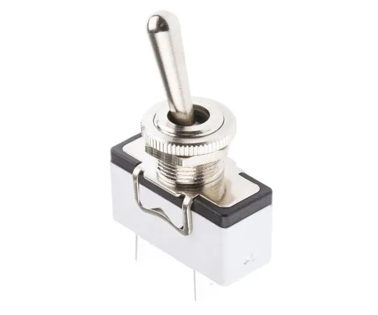 63-4746-20　APEM Single Pole Single Throw (SPST) Toggle Switch, Latching, Panel Mount　631H/2