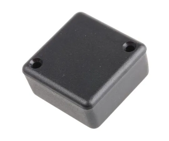 63-4842-49　Hammond 1551, ABS Enclosure, IP54, 40 x 40 x 20mm　1551PBK