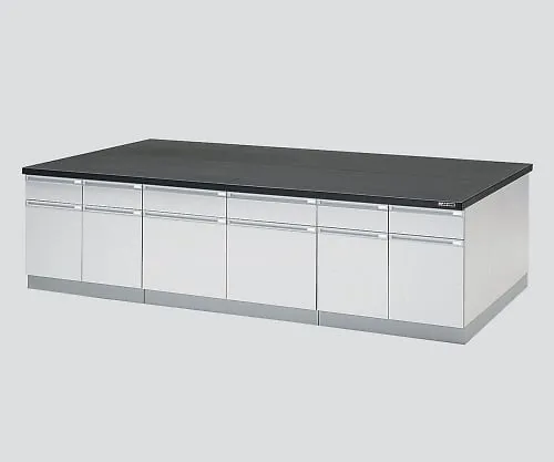 3-3772-01　［Discontinued］Central Laboratory Bench Wooden Type, Flat Type 1800 x 1200 x 800　SDOA-1812