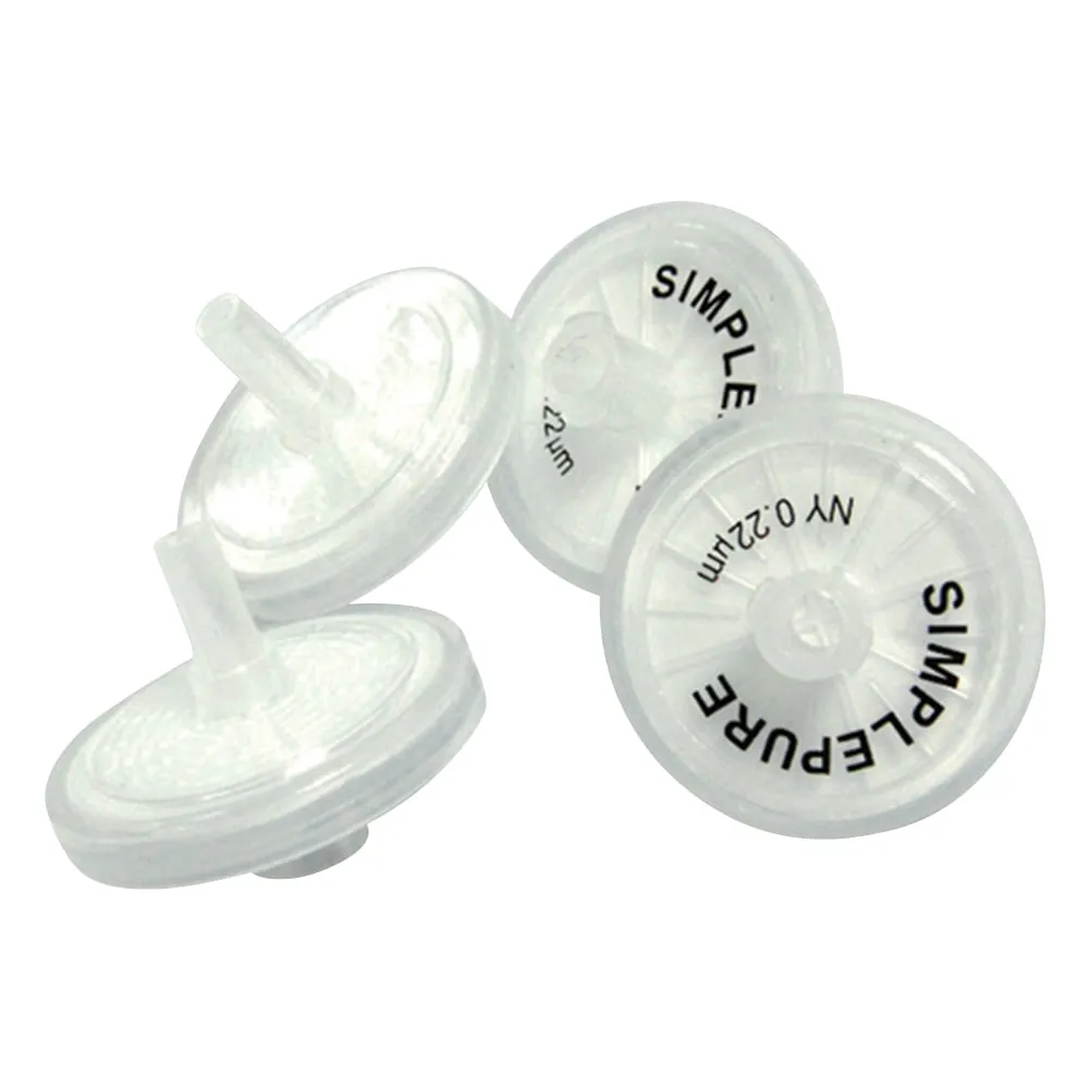 1-1375-01　Syringe Filter (Hydrophilic) Nylon Φ13mm/Φ0.22μm　NY013022