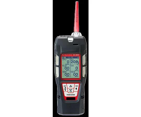 62-4932-61　［Discontinued］Portable Gas Detector  GX-6000 (VOC · ppm) Dry Battery Specification　GX-6000VOCPPM