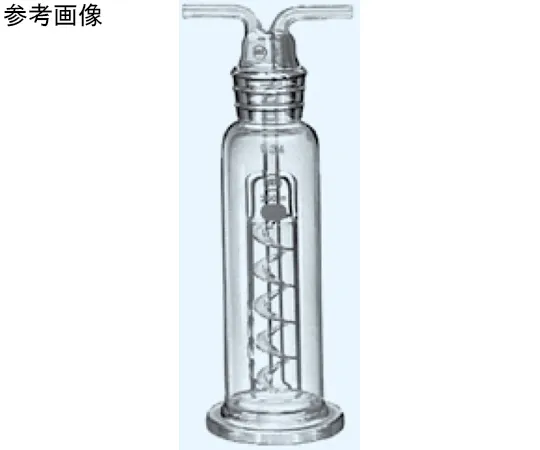 65-8682-63　Gas Washing Bottle Ichinose Type TS Sliding Part 34 250 mL (1 Set)　710-4034