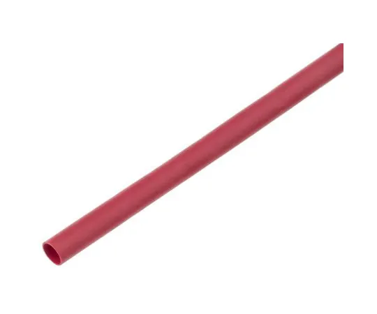 63-4767-48　TE Connectivity Red No Heat Shrink Tubing 3.2mm Sleeve Dia. x 1.2m Length, RNF-100 Series 2:1 Ratio　RNF-100-1/8-2-STK