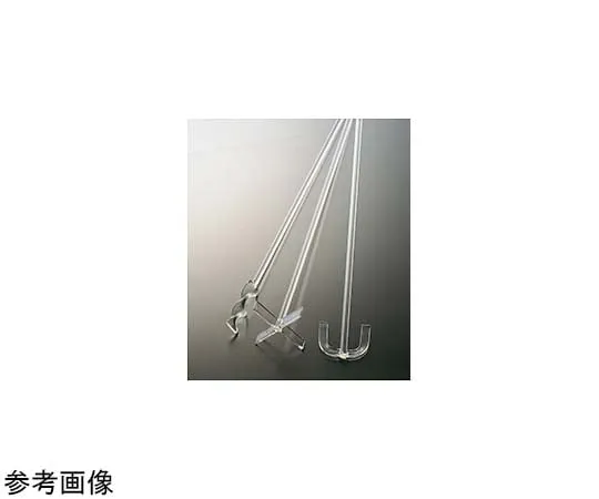 65-6822-97　Stirring Bar Screw Type (Bar Length 500 mm/8φ) 15 x 60　1660-01