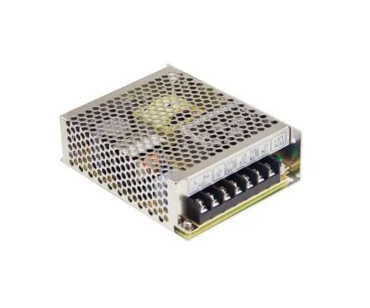63-4913-34　Mean Well 66W Dual Output Embedded Switch Mode Power Supply SMPS, 3 A, 6 A, 5/12V dc Enclosed　RD-65A
