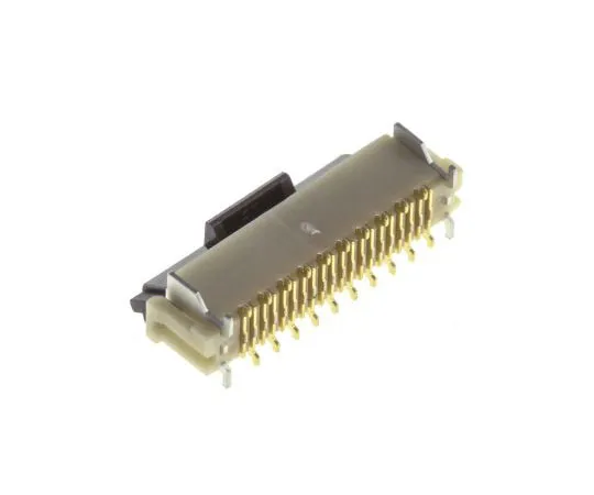 63-4703-16　Hirose DX Series, Male 28 Pin Right Angle Through Hole SCSI Connector 1.27mm Pitch, Plug In, Quick Latch　DX10-28S(50)